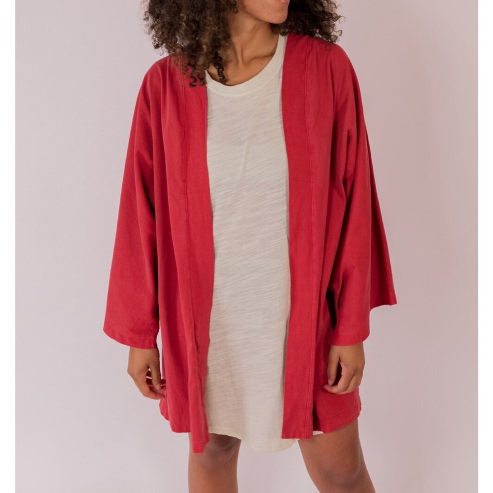 Organic Cotton Cardigan/Robe
